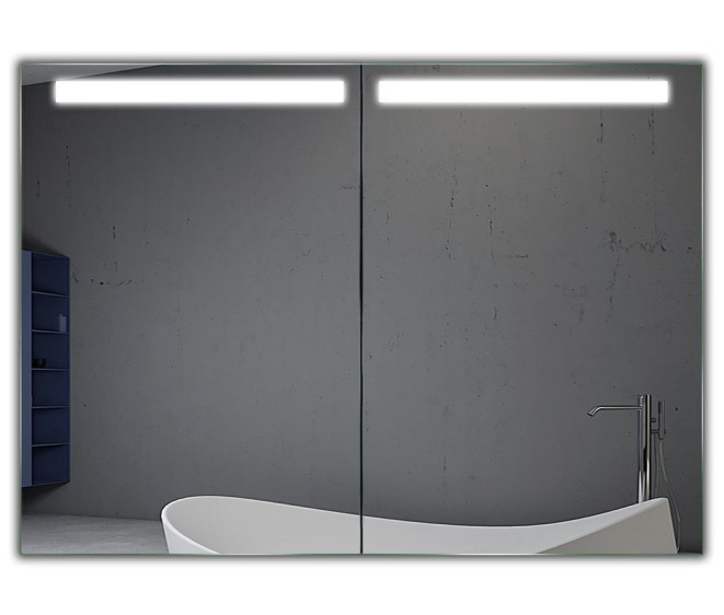 Зеркальный шкафчик Benedetto Black - Фото 2