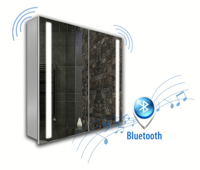 Зеркальный шкафчик Biaggio + Bluetooth - Фото 1