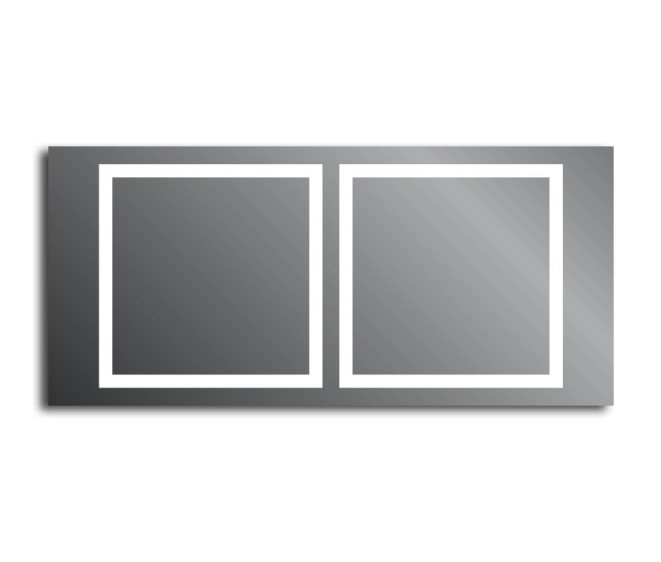 Зеркало с LED подсветкой в ванную комнату Anita - Фото 5