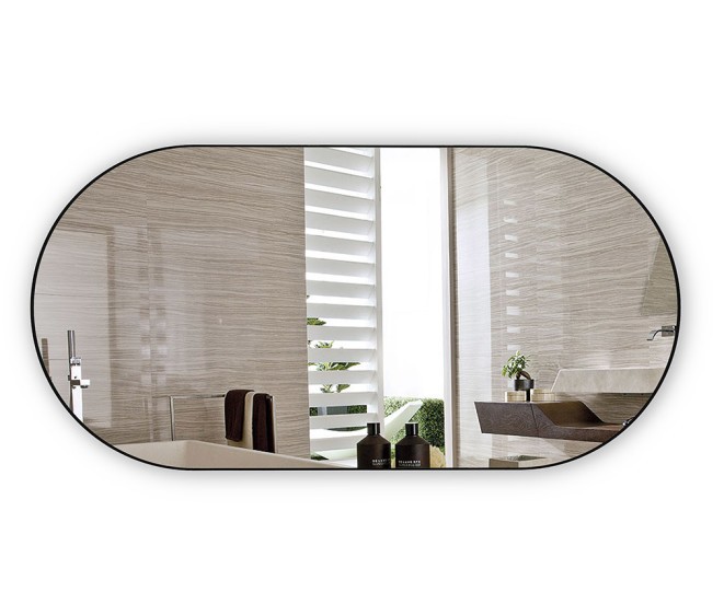 Зеркало в черной раме Inox X Black - Фото 2