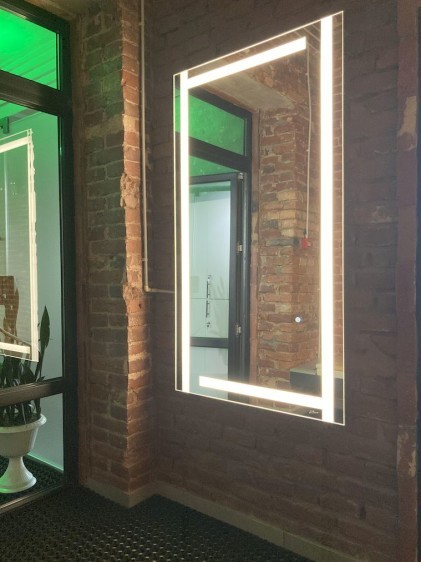 Зеркало с LED подсветкой в ванную комнату Viola - Фото 4 Зеркало с LED подсветкой в ванную комнату Viola - Фото 4