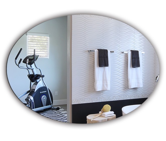 Зеркало без подсветки Shape 02 - Фото 1