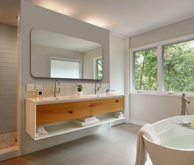 Зеркало без подсветки Shape 03 - Фото 3