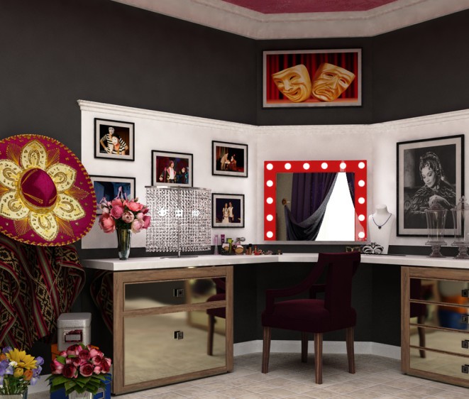 Гримерное зеркало с подсветкой для макияжа Hollywood Color - Фото 3