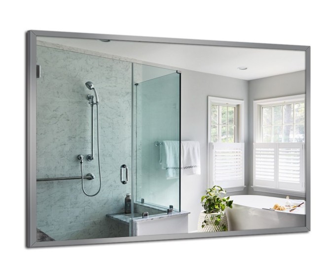 Зеркало в алюминиевой раме alu 001 - Фото 1