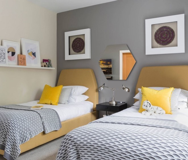 Шестиугольное зеркало без подсветки Hexagon H - Фото 5