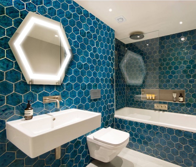 Зеркало с LED подсветкой Hexagon H LED - Фото 4