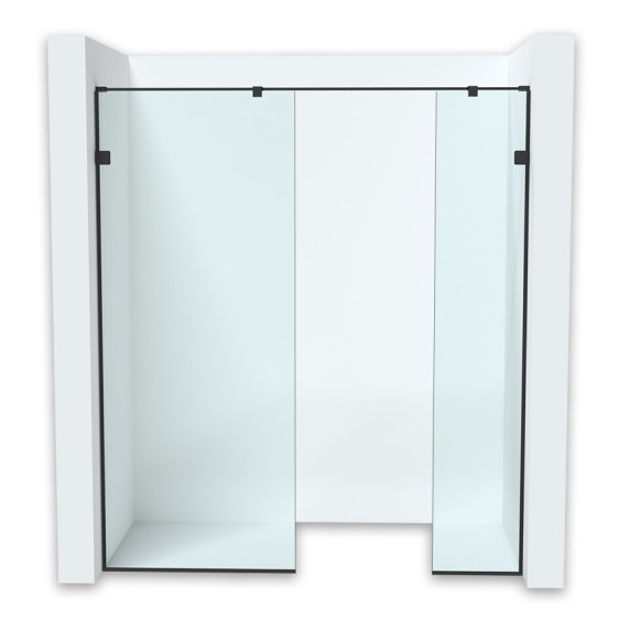 Перегородка для душа Indian Black - Фото 1