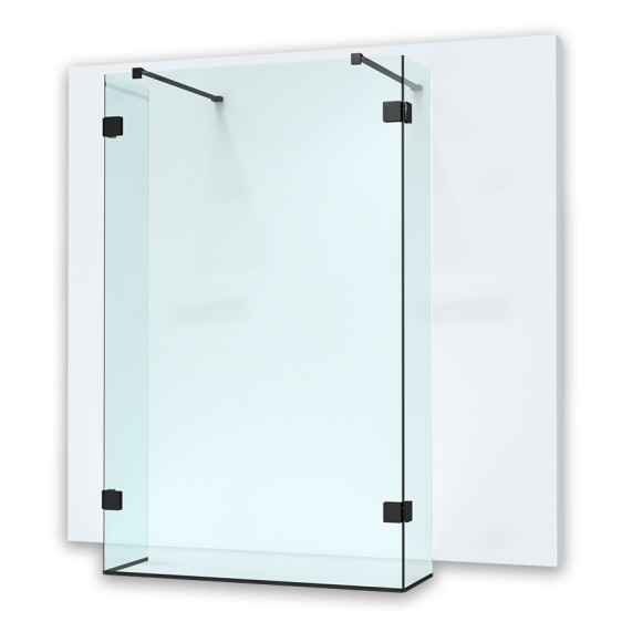 Перегородка для душа Gemini Black - Фото 1