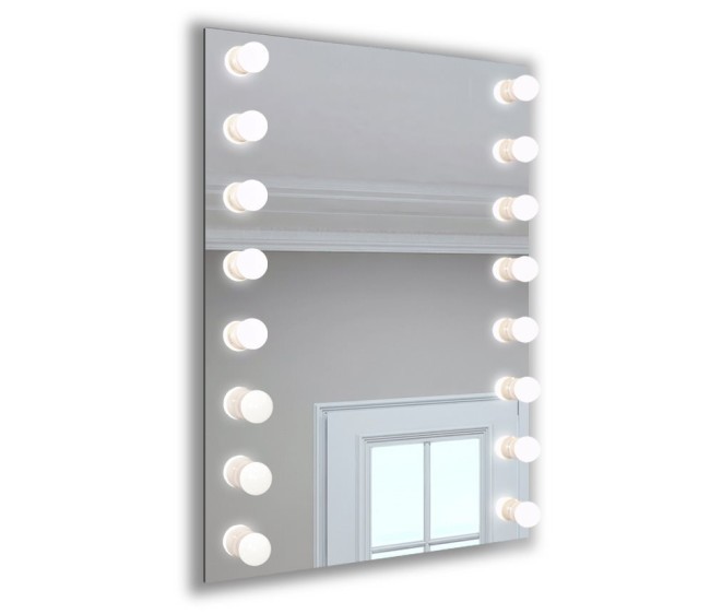 Гримерное зеркало с подсветкой для макияжа Hollywood 2 - Фото 1 Гримерное зеркало с подсветкой для макияжа Hollywood 2 - Фото 1