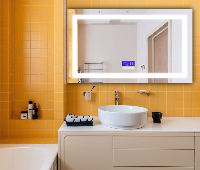 Зеркало с LED подсветкой в ванную комнату Livia - Фото 3