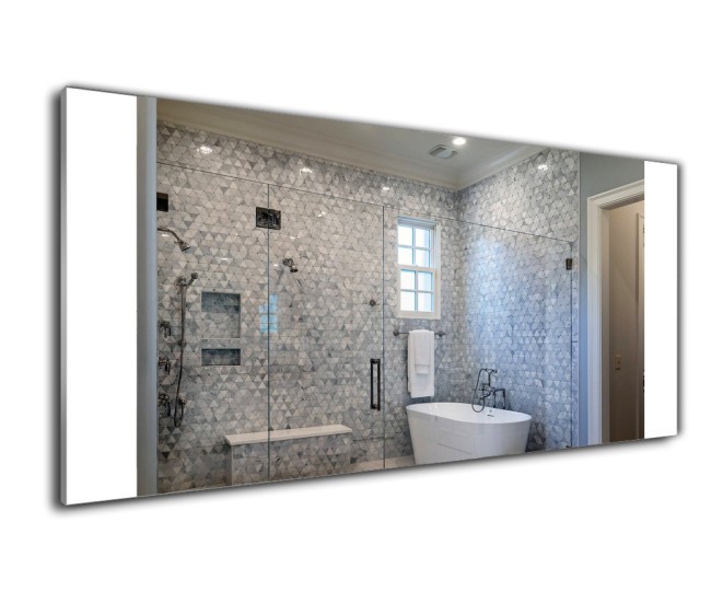 Зеркало с LED подсветкой в ванную комнату Milena - Фото 1