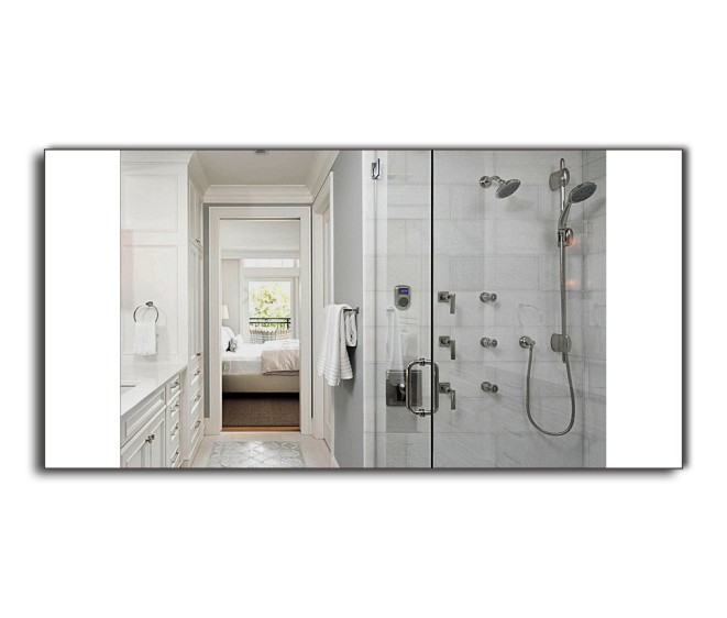 Зеркало с LED подсветкой в ванную комнату Milena - Фото 2