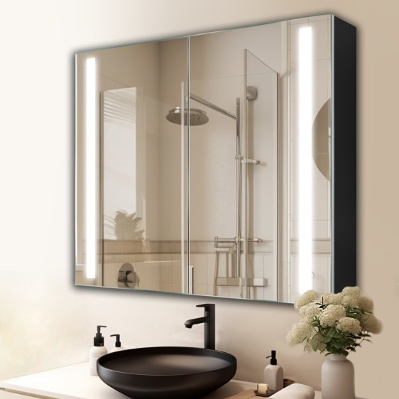 Зеркальный шкафчик Biaggio Black - Фото 6