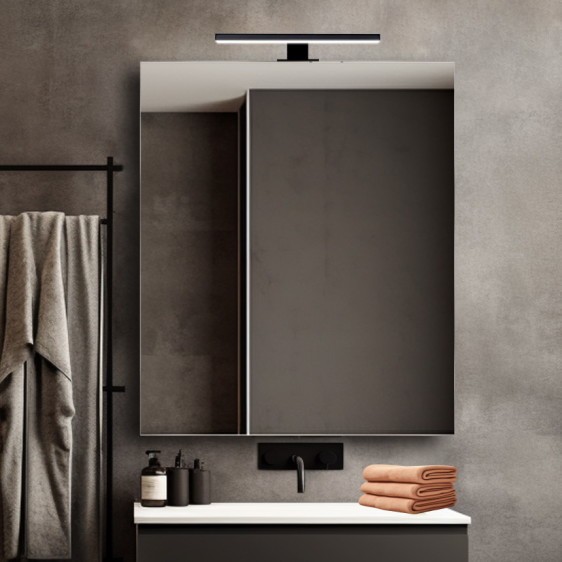 Зеркальный шкафчик Claudio Black - Фото 6