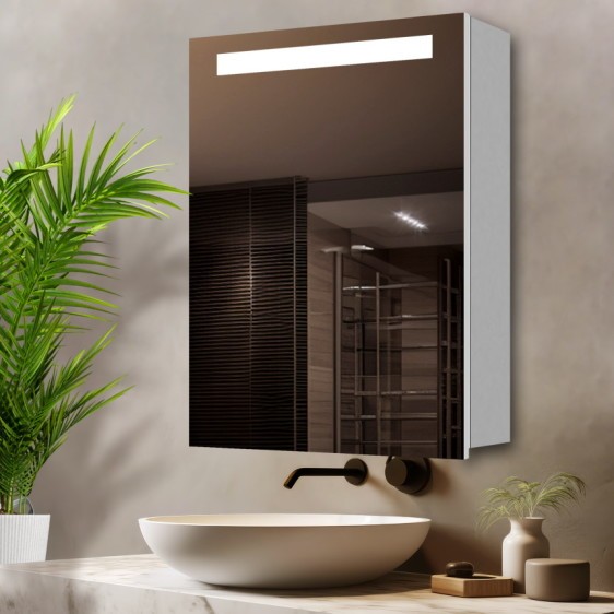 Зеркальный шкафчик Atlant LED 101 60x50 - Фото 6 Зеркальный шкафчик Atlant LED 101 60x50 - Фото 6