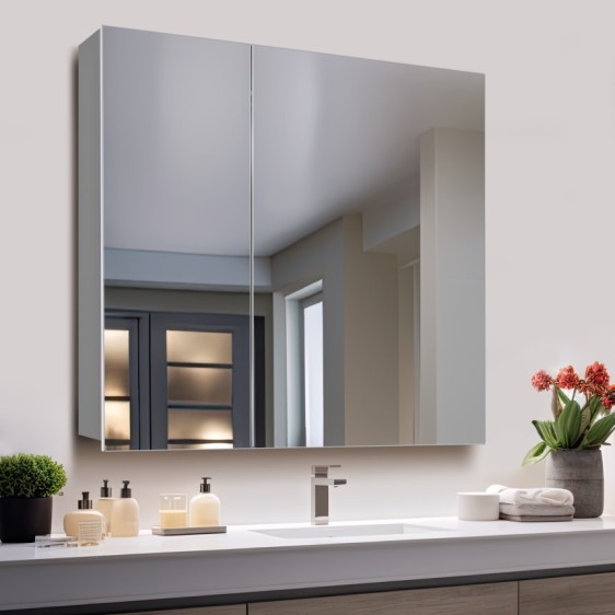 Зеркальный шкафчик Atlant 201 70x70 - Фото 6