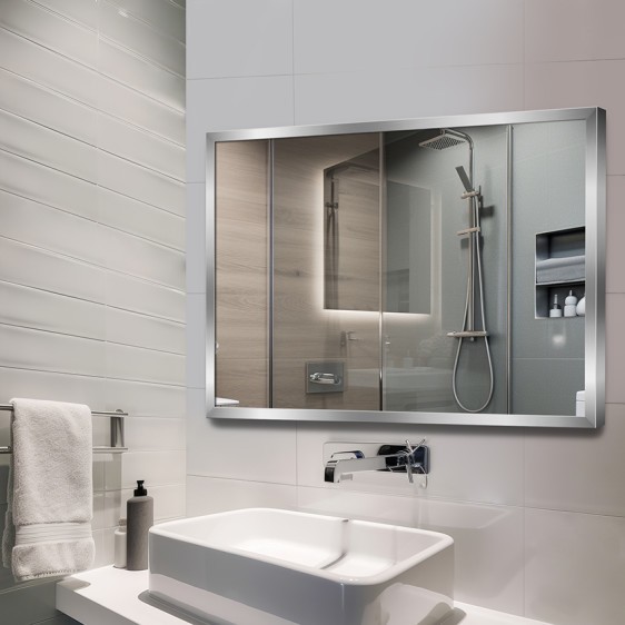 Зеркало alu 001 Chrome - Фото 6