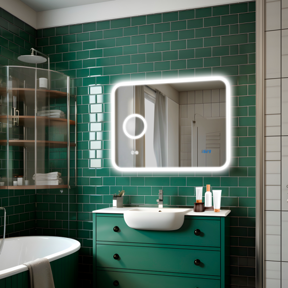 Зеркало Palladia Edge 60x80 Left - Фото 3