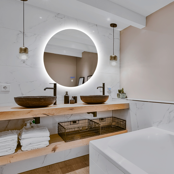 Зеркало Shape 01 70x70 - Фото 3