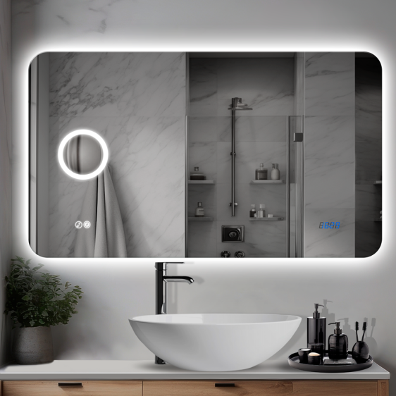 Зеркало Shape 03 70x120 Left - Фото 1