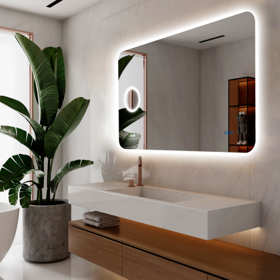 Зеркало Shape 03 70x120 Left - Фото 3