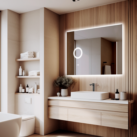 Зеркало Shape 04 70x100 Left - Фото 4