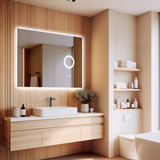 Зеркало Shape 04 70x100 Right - Фото 4