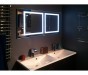 Зеркало с LED подсветкой в ванную комнату Anita - Фото 4