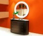 Круглое зеркало с LED подсветкой в ванную комнату Perla XL