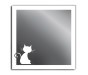 Зеркало с LED подсветкой в ванную комнату Kitten - Фото 4