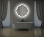 Зеркало с LED подсветкой в ванную комнату Livia