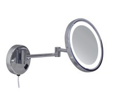 Настенное косметическое зеркало с увеличением и подсветкой Zoom 04