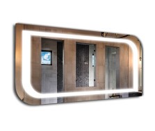 Зеркало с LED подсветкой в ванную комнату Enrica