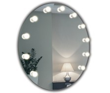 Гримерное зеркало с лампочками для визажиста Hollywood R
