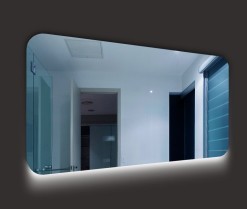 Зеркало с контурной подсветкой амбилайт Shape 03 + нижний амбилайт