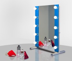 Настольное гримерное зеркало для макияжа с подсветкой Hollywood T2 Color