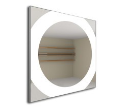 Прямоугольное зеркало с LED подсветкой в ванную комнату Annabella