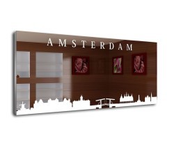 Зеркало с LED подсветкой на заказ Amsterdam