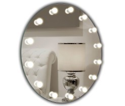 Гримерное зеркало с лампочками для визажиста Hollywood R2