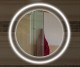 Дизайнерское зеркало в стеклянной раме с подсветкой Valeria