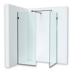 Перегородка для душу Virgin Black