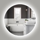 Дзеркало Shape 01 70x70 + амбилайт