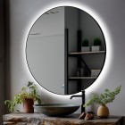 Дзеркало Inox R Black 120x120