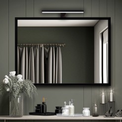 Дзеркало alu 001 + Consol 01 Black