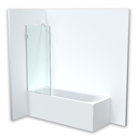 Шторка для душа Danube 140x70 праворуч