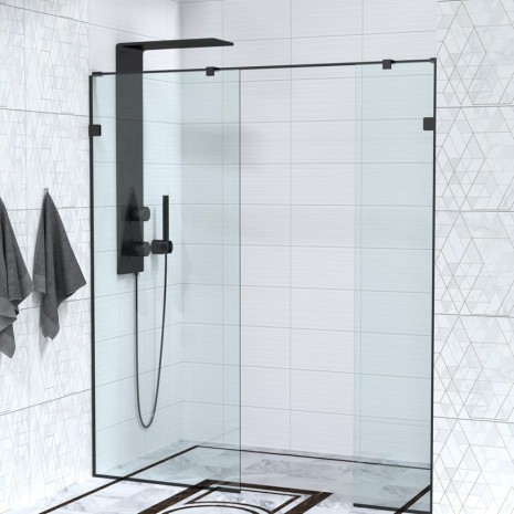 Перегородка для душу Indian Black