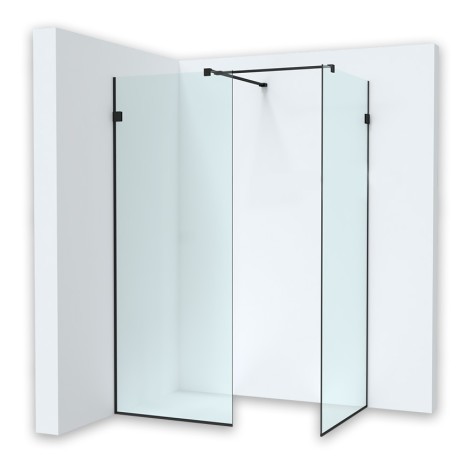 Перегородка для душу Virgin Black