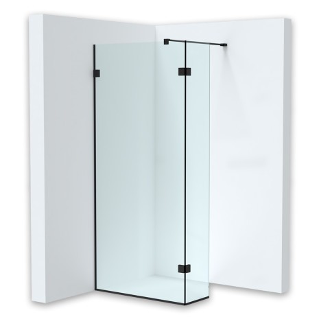 Перегородка для душу Dorado Black