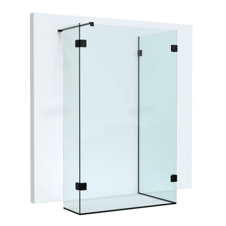 Перегородка для душу Columba Black